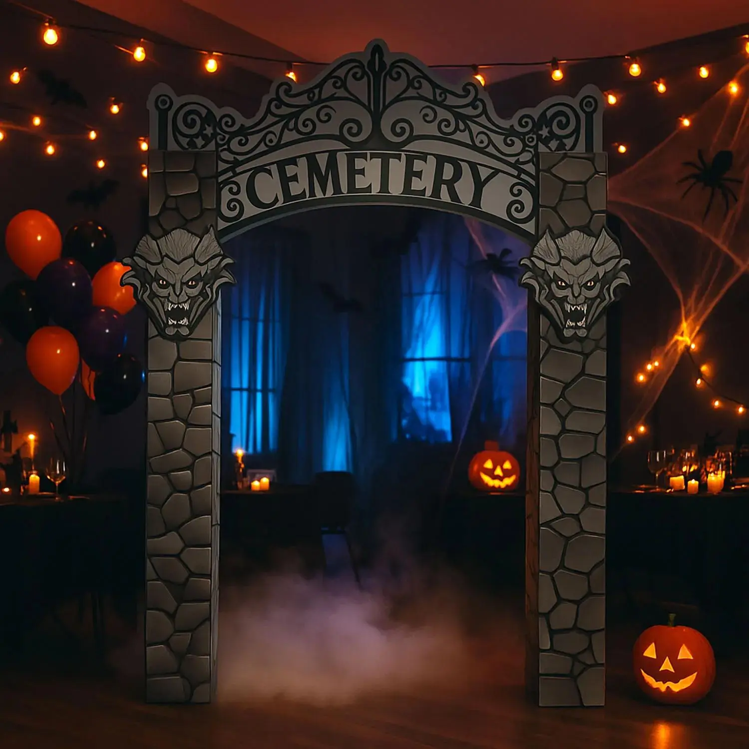 70" x 106" Cemetery Archway Cardboard Cutout Stand-Up Decoration