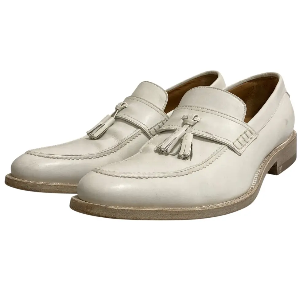 Pre-owned Louis Vuitton Other Small Leather Goods Leather Tassel Loafers