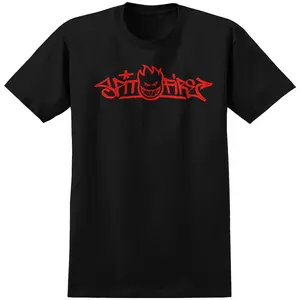 Spitfire Wheels Shirt Vinz Black