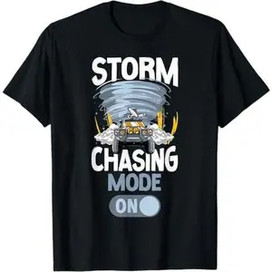 Storm Chaser Hurricane Meteorology Tornado Storm Chasing T-Shirt