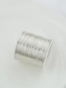 Flexible Alloy Copper Bead Cord, DIY Handmade Jewelry Making String, Hair Pin Wrapping Line, Craft Braiding, 40m/roll