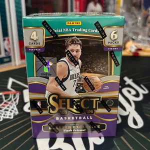 Panini Select Basketball Blaster (Flash Prizms) 2023/24 - 4 Cards per Pack, 6 Packs per Box