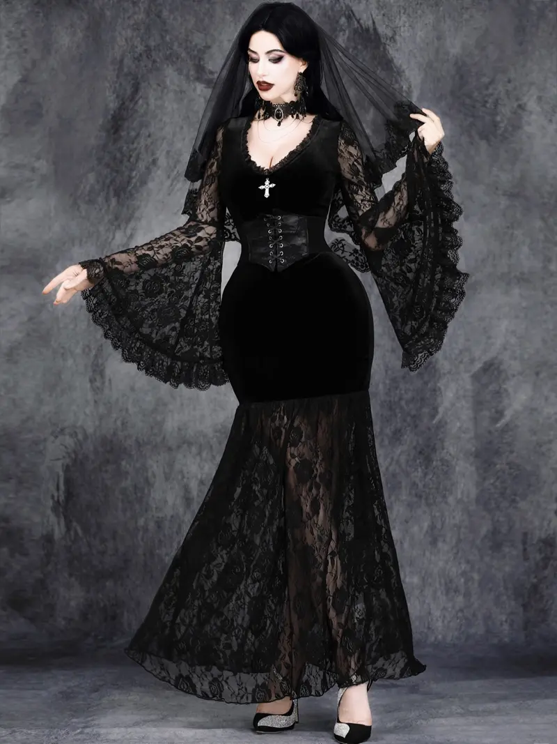 dark feminine costume halloween - TikTok Shop