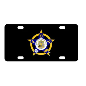 Fraternal Order Of Police License Plate
