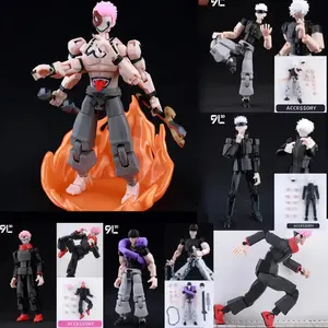 In Stock 3d Printed Jujutsu Kaisen Ryomen King Of Curses Heian Sukuna Multi-Jointed Shapeshift Toys Action Figures Model Gifts