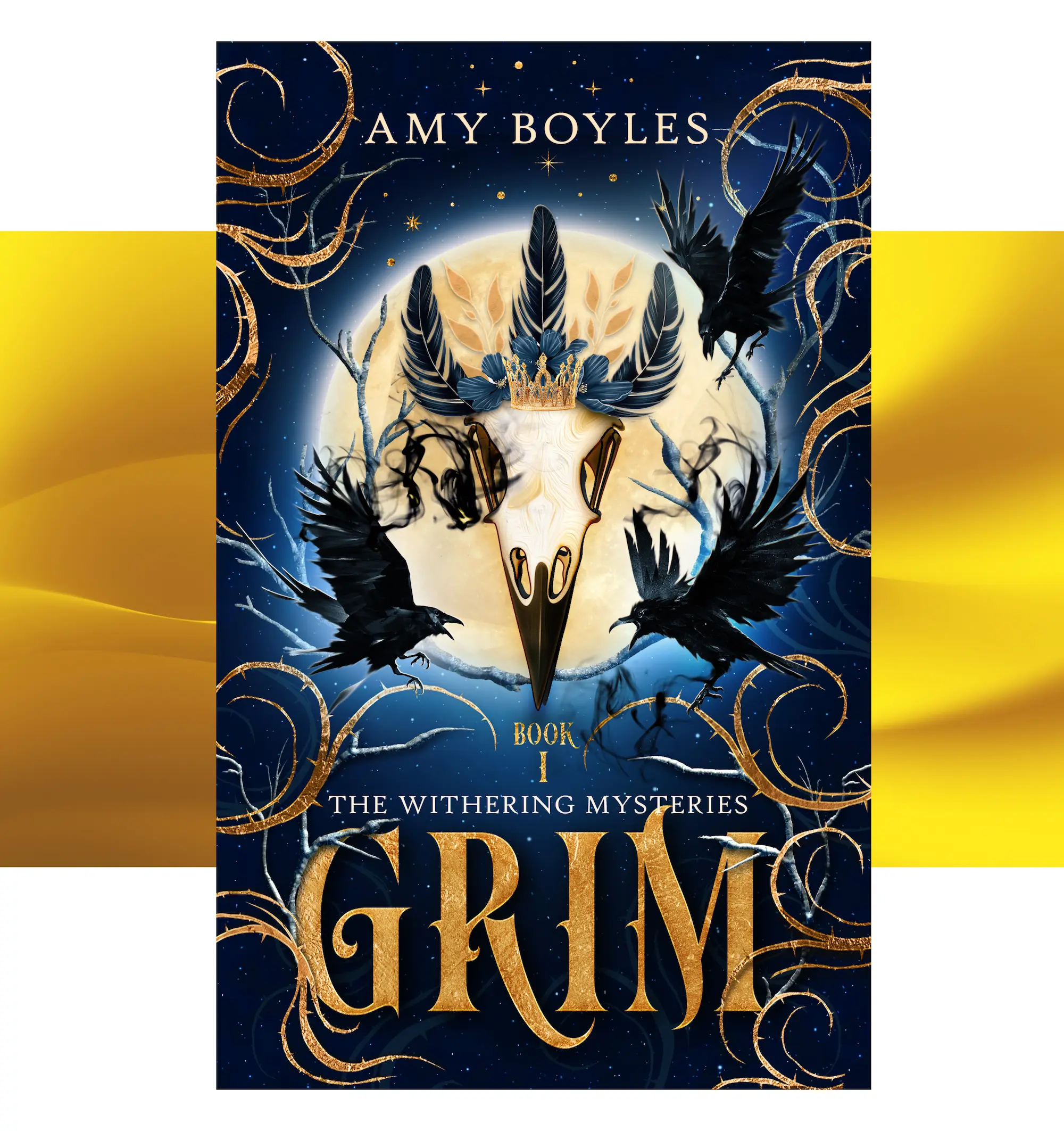 Signed and Wrapped Paperback of GRIM