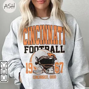 Vintage 90s Style Cincinnati Football Sweatshirt, Vintage Fan Top, Sports Team Crewneck Jumper, Gift for Football Lover, Cincinnati Apparel, #BBengalll merch, Fan Gift