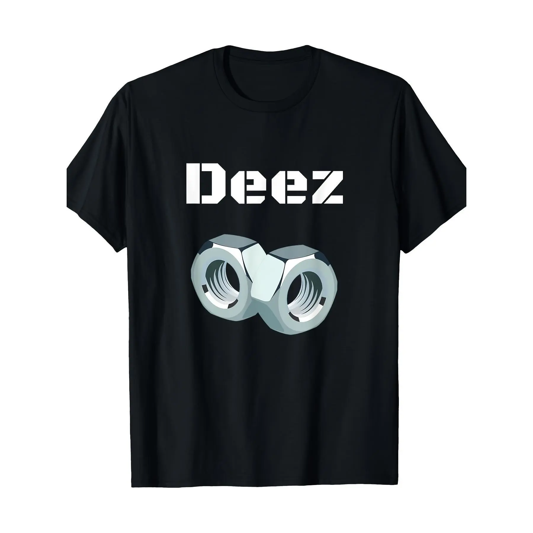 Men's 100% Cotton T-Shirt with Geometric Graphic, Casual Fitted Shortsleeve Crew Neck, Breathable with No-Peel Digital Print, Round Neck, No Peeling Graphics