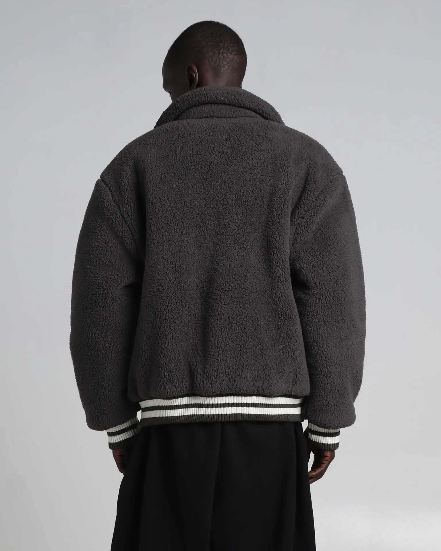 Sherpa Varsity Jacket