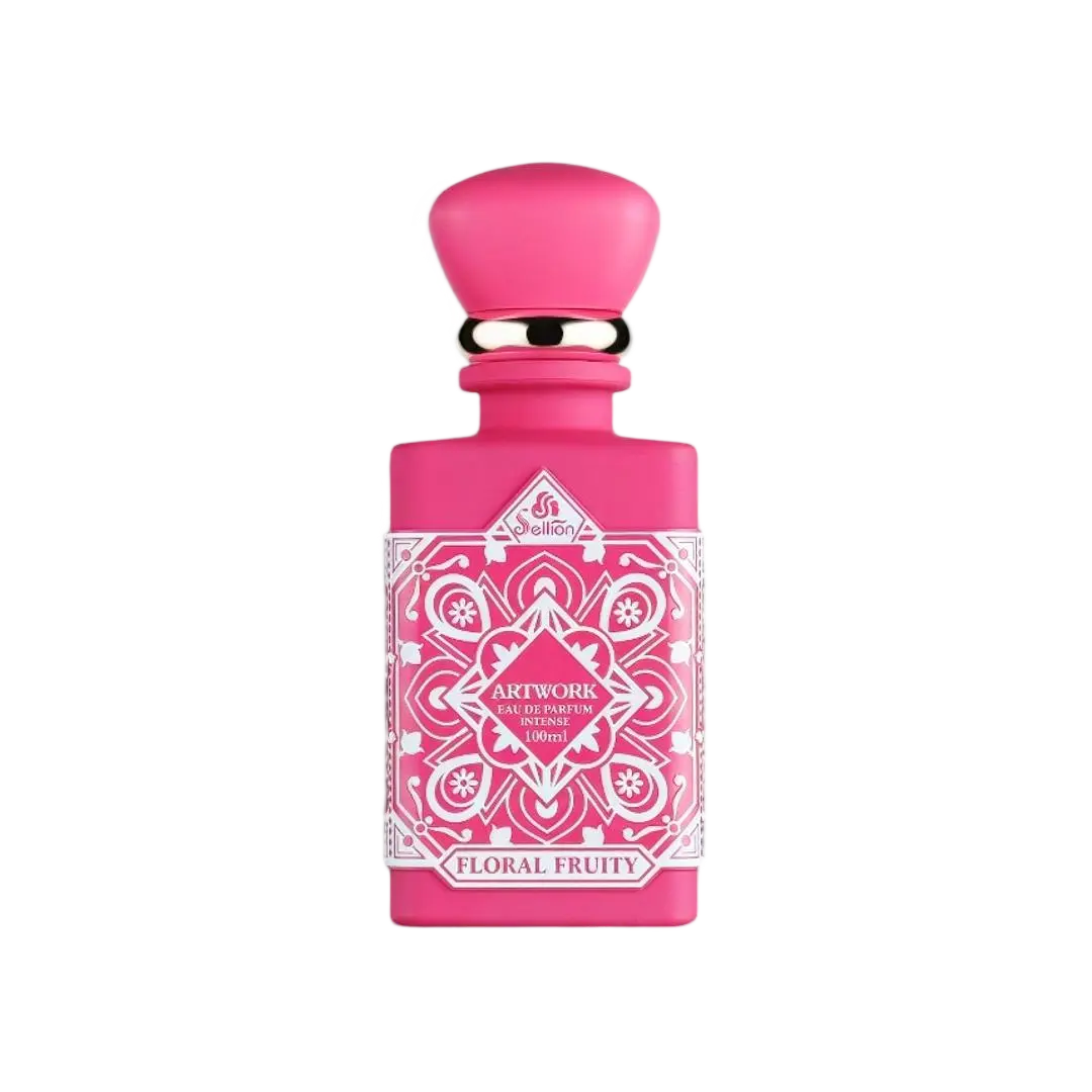 Sellion Floral Fruity Eau de Parfum Intense | Cherry, Saffron Rose & Sandalwood Scent | 100ml Luxury Fragrance