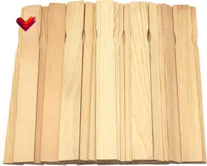 Wooden Stir Sticks - 100% Natural Smooth Bamboo Biodegradable & Safe for Children - Expertly Crafted for Precision & Ease - Versatile for Mixing Paint Colors Epoxy Resin & More - Comfortable Grip & Durable Build