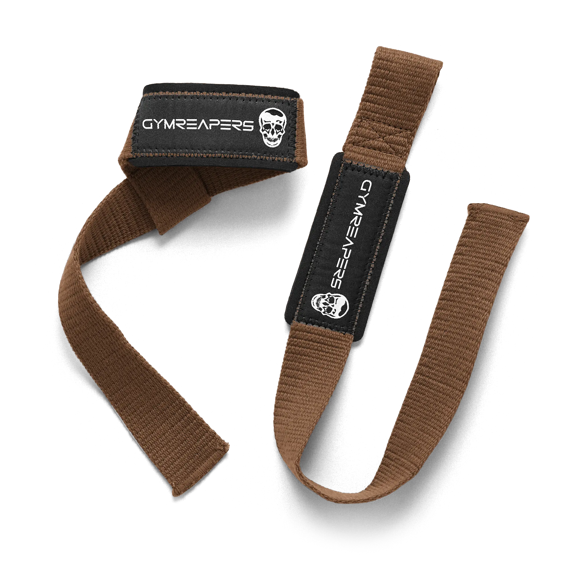 Lifting Straps | Premium Padded Weightlifting Straps - Brown Lifting Straps | Premium Padded Weightlifting Straps - Brown