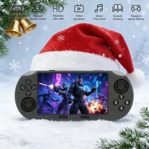 Sf3000 Retro Game Console with 4.5 Inch HD Screen, Dual Core Processor, 3000mah Battery, OTG Function, Integrated Stand