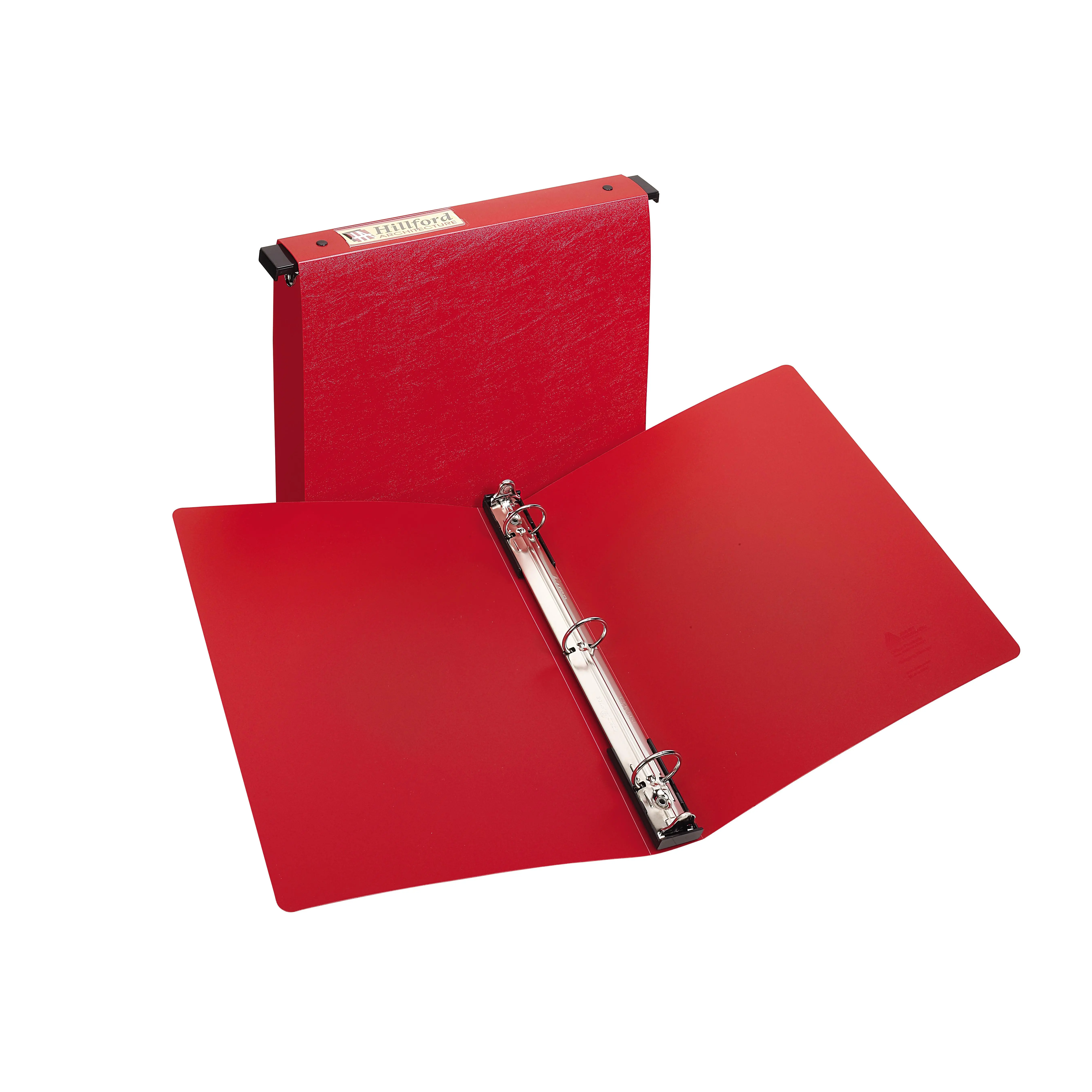 Avery Hanging Storage 3-Ring Document Organizer Binder, 1" Round Rings, 1 Red Binder (14803)