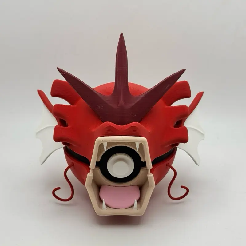 Shining Gyarados Themed Pokeball - Decorative Collectible Item, Novelty Collectable for Pokémon Fans, Ideal for Collection Enhancement, Collectible Items, Novelty Collectables