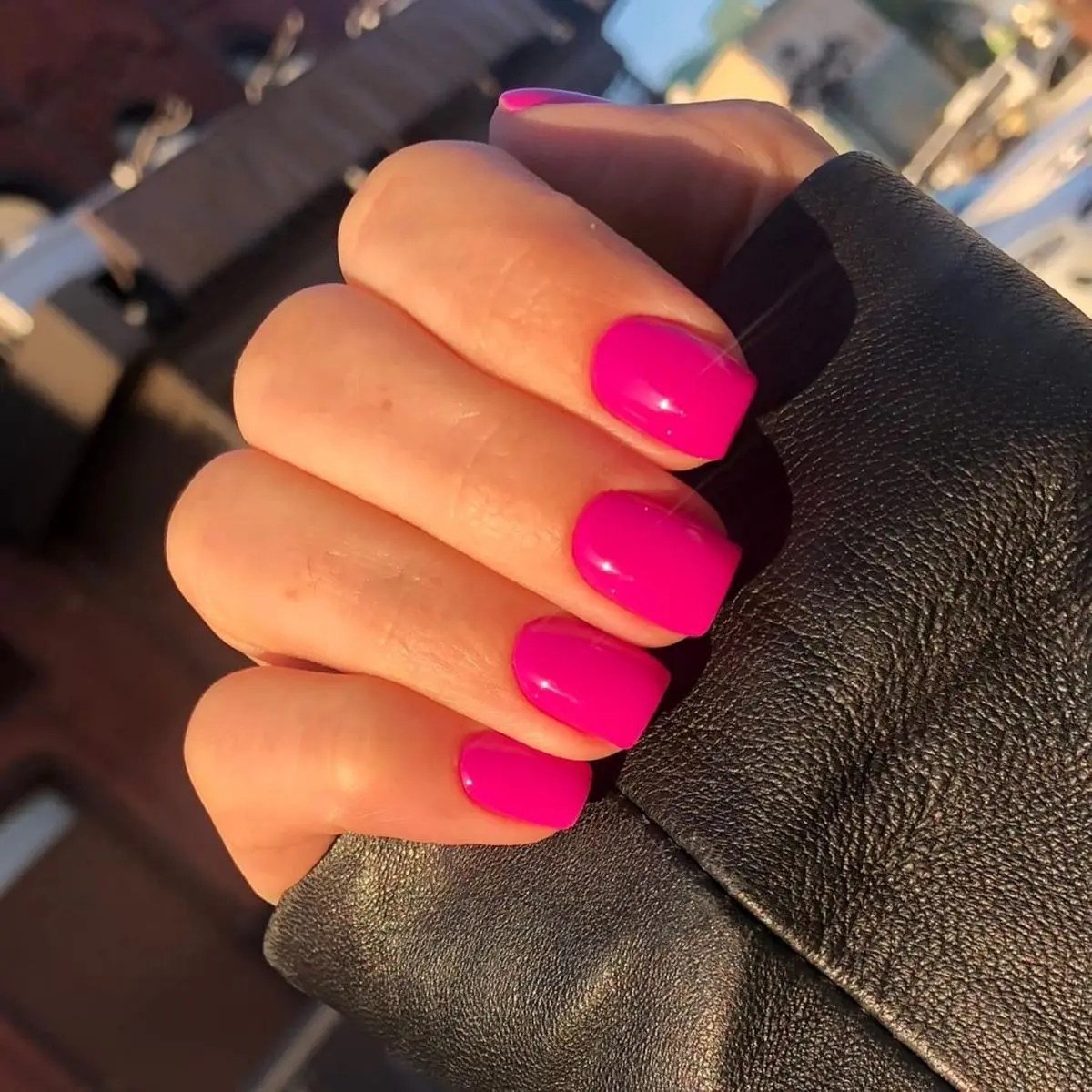 pure hot pink