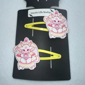 Goth/Kawaii/Themed Hair Clips - Fashion Hair Pins