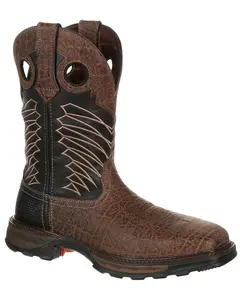 Durango Men's Maverick Waterproof Western Work Boot Steel Toe - Ddb0176