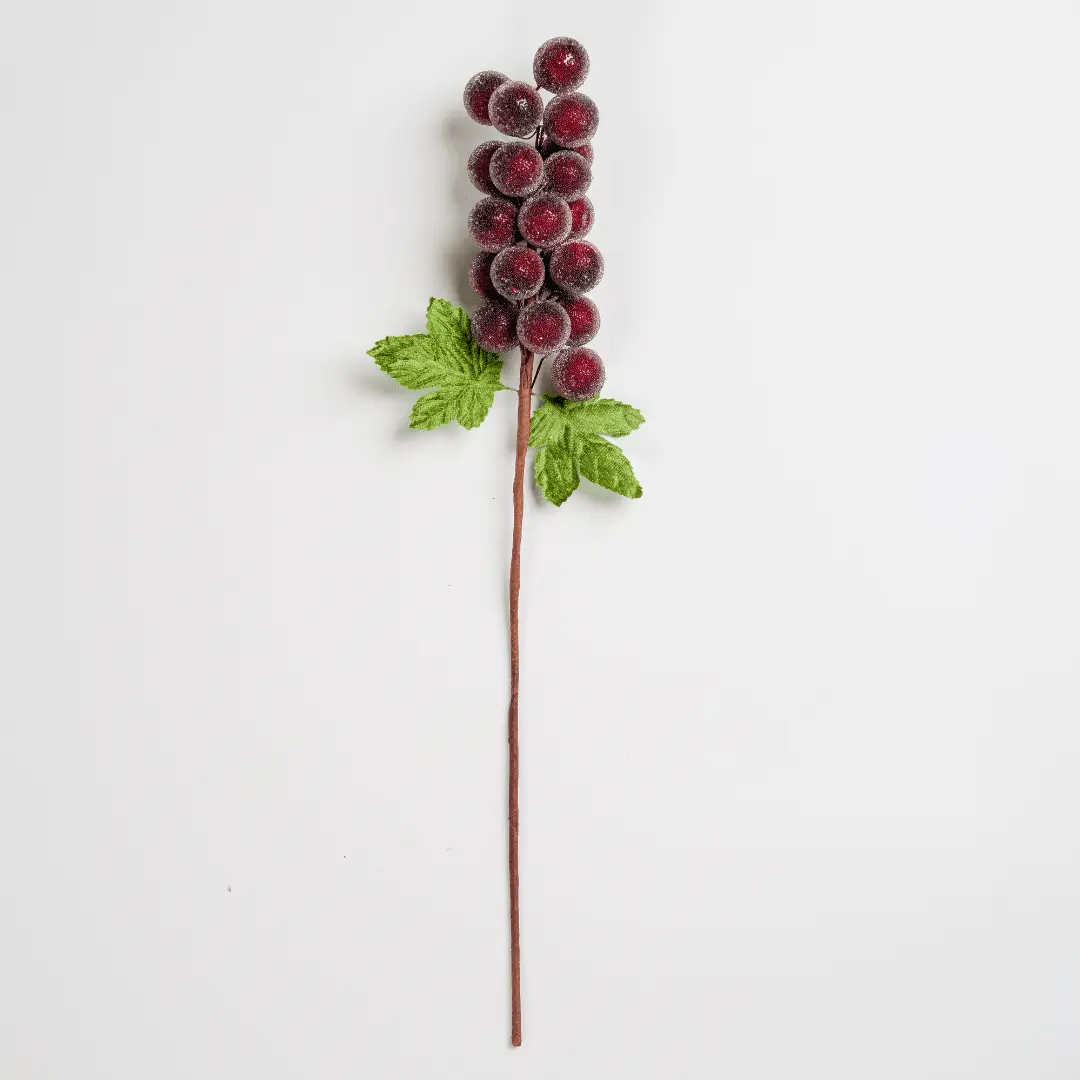 Botanica Decorative Pick with Round Mini Ornaments