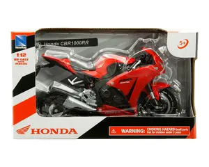 Honda CBR 1000RR Motorcycle Red and Black 1/12 Diecast Model by New Ray