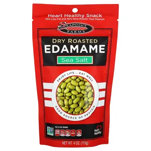 Seapoint Farms Dry Roasted Edamame, Sea Salt, 4 oz (113 g) Seapoint Farms Dry Roasted Edamame, Sea Salt, 4 oz (113 g)