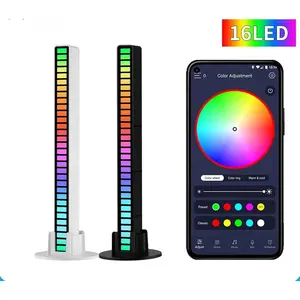 16  RGB   Bar App Control Desktop Background Atmosphere  Music Sync TV Wall Computer Game Bedroom Night  magnetic  uv Up Erasable Acrylic Message Board cordless rechargeable hood  work  bar Dual Arm  Book Stand  3D LED Light portable emergency