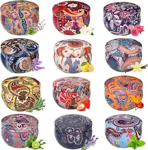 2024 Ornament Primevolve  for Women Candles Set of 12, Home Scented Aromatherapy Candles with Fragrances, Soy Wax Candles  Set for  Friends Birthday, Candlelight Dinner Spa Bath decoration items decorating candle mom christmas gift