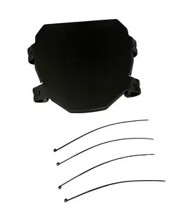 E-Bike Front Plate Number Plate for E-Bike -  Black Color