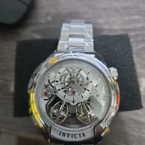 Invicta Specialty Twin-Axis Men's Watch w/ Skeleton Dial - 46mm, Steel