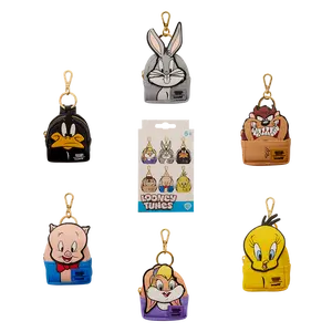 Looney Tunes Cosplay Mini Backpack Keychain Charm
