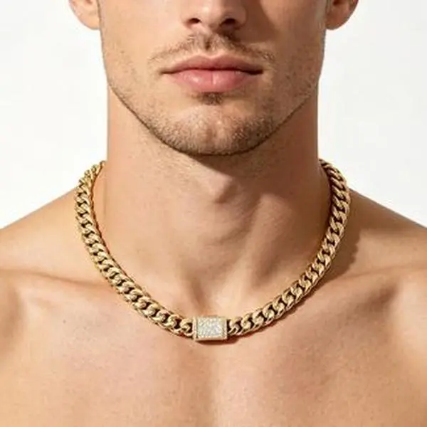12mm Cuban Necklace