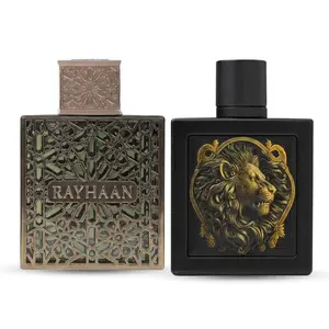 Rayhaan Lion & Rayhaan Terra Men EDP Fragrance Gift Set 2 Pack