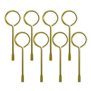 6-piece emergency unlocking tool set, compatible with keys, iron, emergency keys and emergency tools for children's safety.