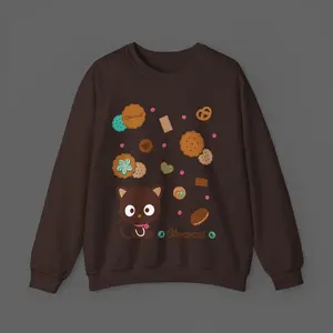 Chococat Tee - Sanrio Cutecore Sweatshirt - Jojifuku ChocogirlLong Sleeved T-shirt - Kawaii HelloShirt