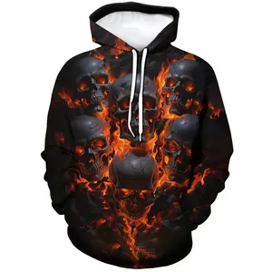 SkullMaster Unisex 3D Hoodie Pullover