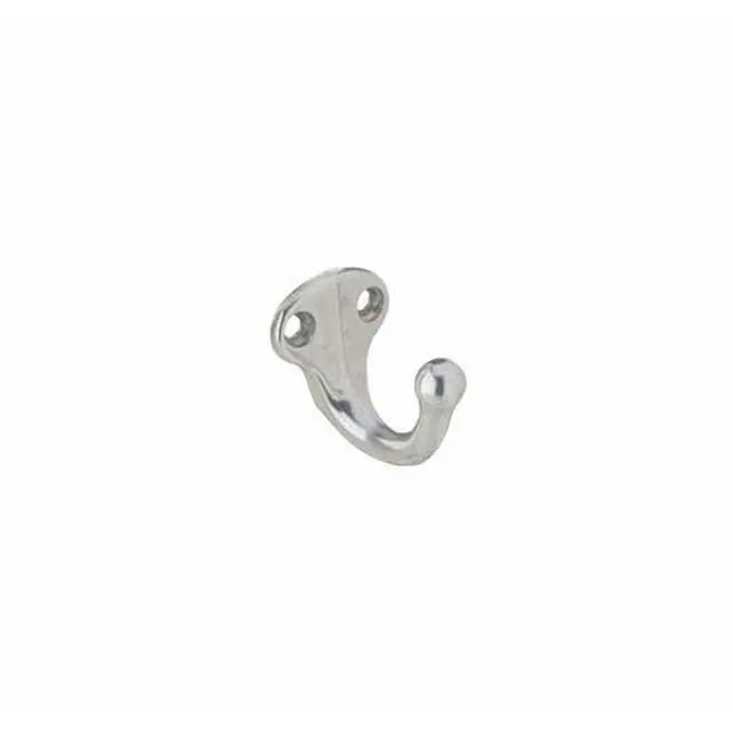 Ives 581A92 Single Wardrobe Hook - Aluminum