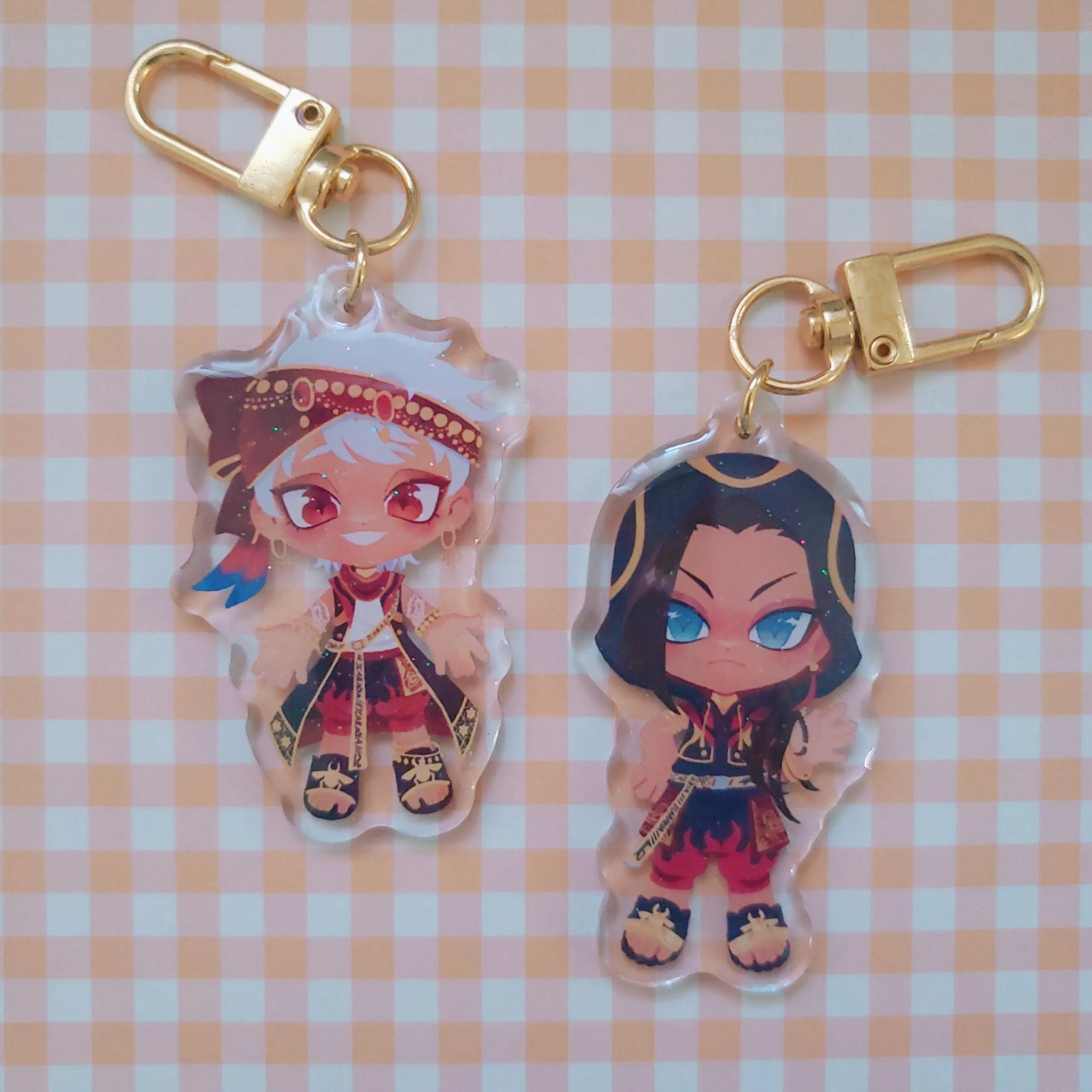 Twisted Keychains - Scarabia Twisted Keychains - Scarabia