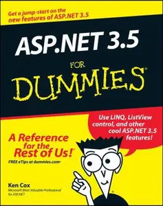 USED-ASP.NET 3.5 for Dummies by Ken Cox (Paperback)