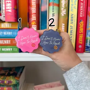 I Don't Know How to Read Kindle Grip , Kindle Holder , Kindle Accessories ,Phone Holder, Phone Grip Christmast