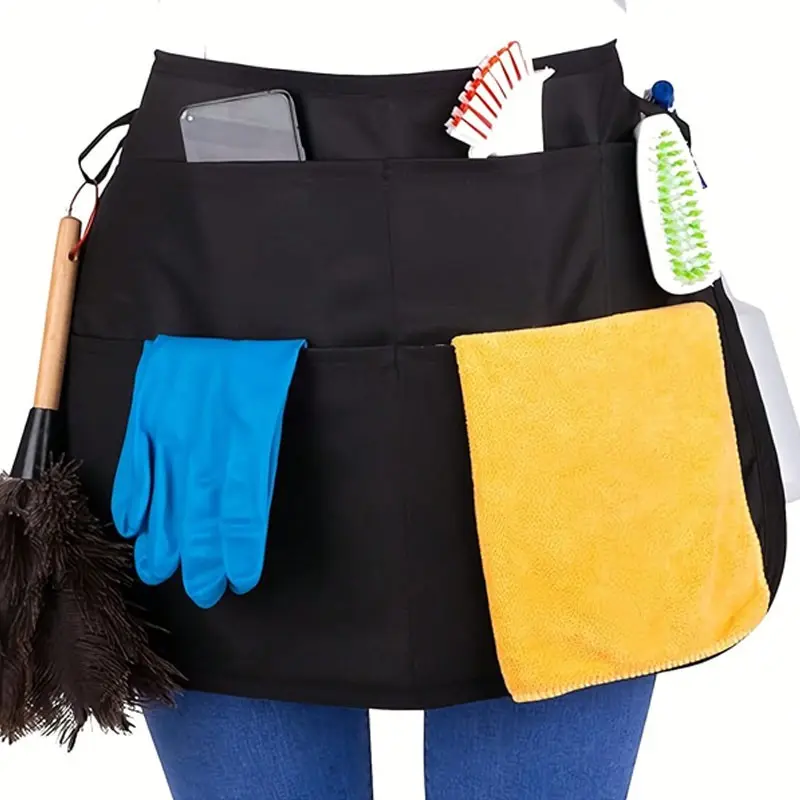 Garden Apron with Adjustable Tool Belt, Multi-Functional Waist Bag for Women, Teacher Apron, Waiter Apron, Home Use, Gardening, Trimming, Harvesting, Organizer, Pocketed Aprons, Aprons with Pockets