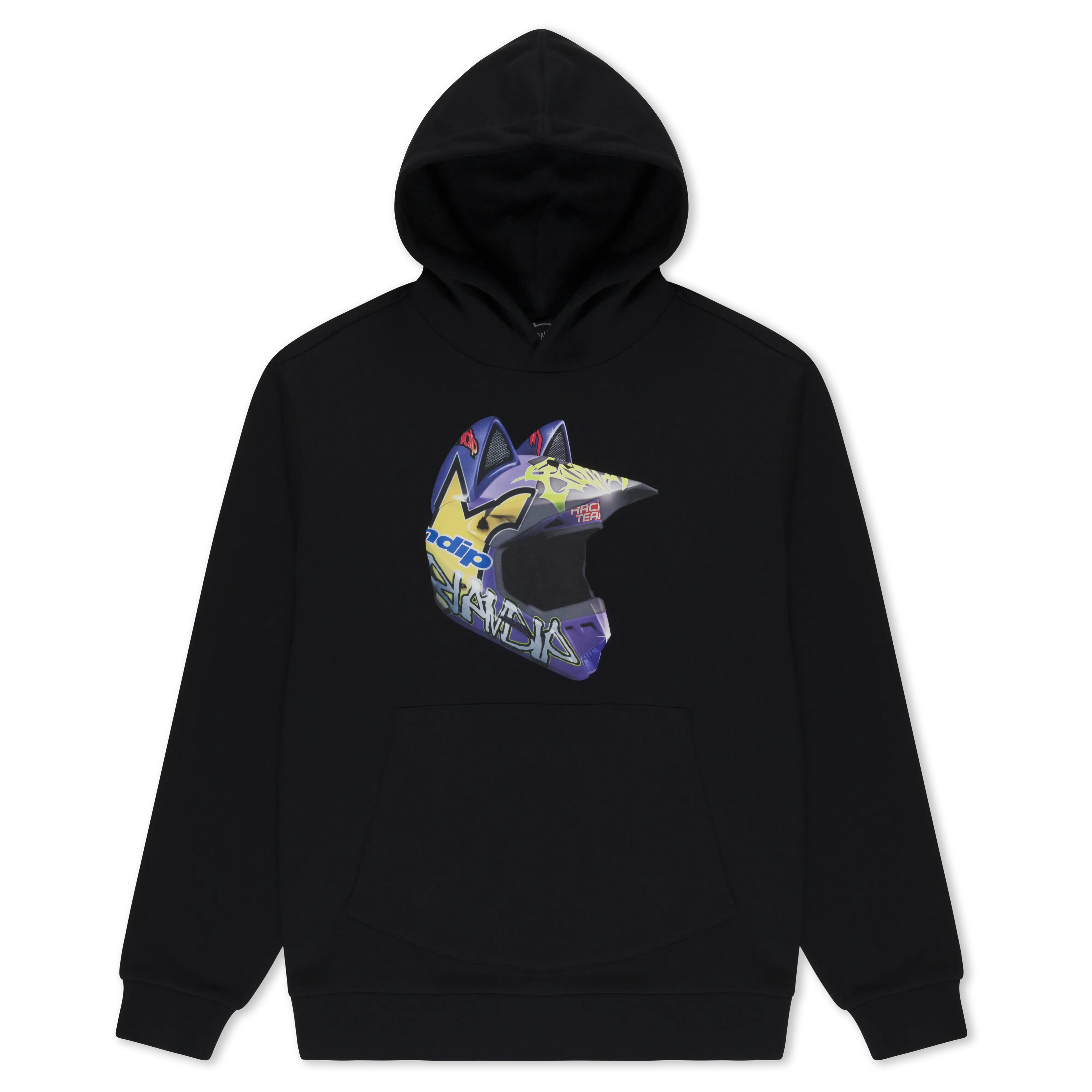 Women's First Place Graphic Pullover Hoodie - Black, Long Sleeve, Cotton-Polyester Blend Casual Sweatshirt, Women's Top, Clothes, Hood Women's Hoodies
