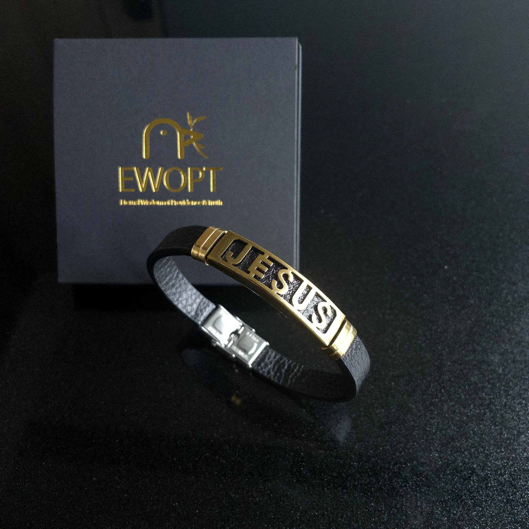 JESUS Christian Bracelet – Faith Jewelry Daily Reminder, Inspirational Religious Gift for Him Her, Meaningful Birthday Christmas Gift, Encouragement Bracelet Strength Protection