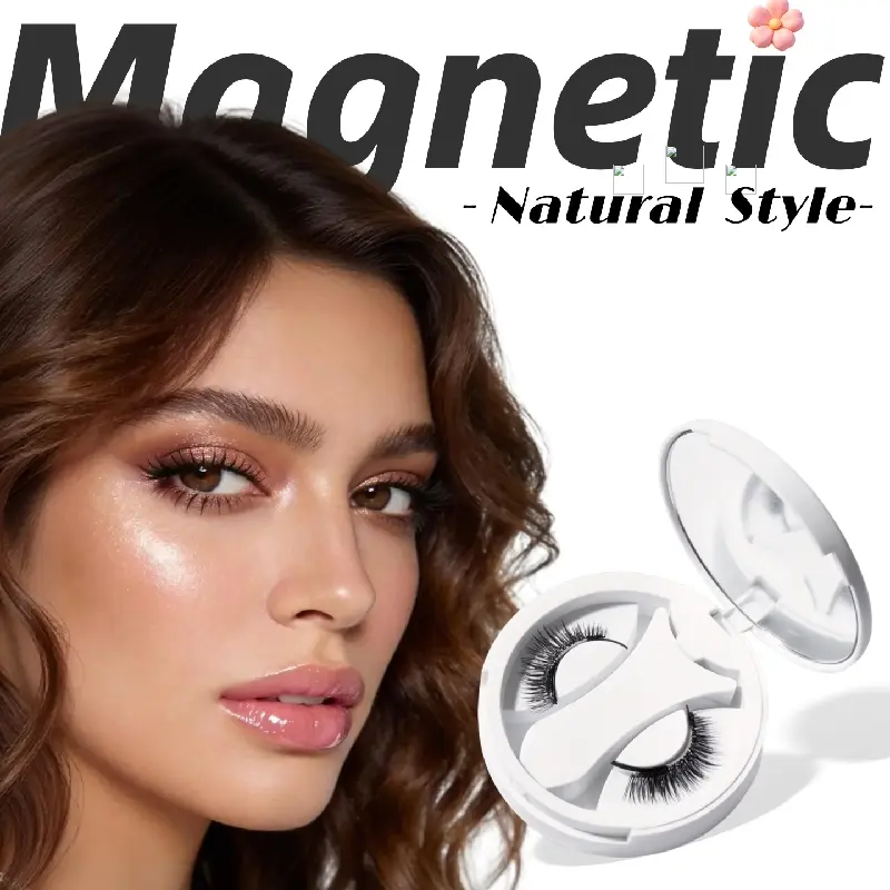 LashPlume Magnetic Eyelashes All‑in‑One Kit With Lash Applicator, Reusable Glue‑Free False Eyelashes, Waterproof Sweatproof, Lightweight Comfortable Natural‑Look Easy‑Apply Long‑Lasting Lash Extensions