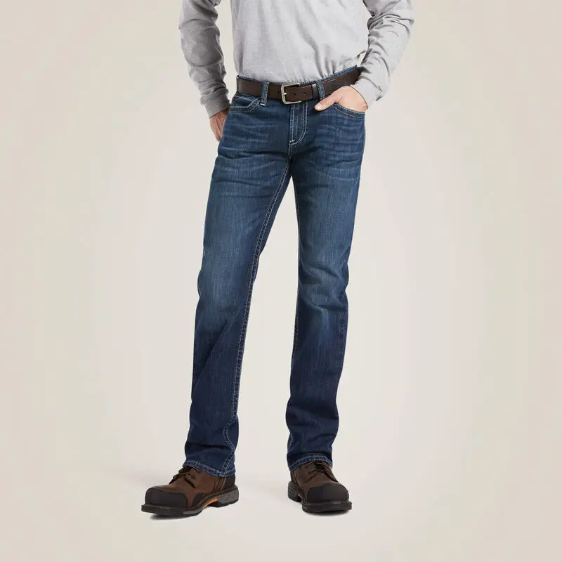 Ariat FR M7 Slim Stretch DuraLight Shoreway Stackable Straight Leg Jean