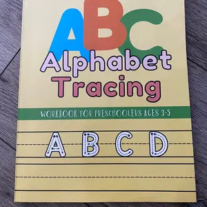 ABC Alphabet Tracing Workbook For Preschoolers Ages 3-5 - Guided ABC Handwriting Practice Book, Uppercase And Lowercase Letters, Activity Worksheets - Soft Cover
