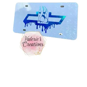 Valerie's Creations Chevy License Plate Eye-Catching Automotive Accessory
