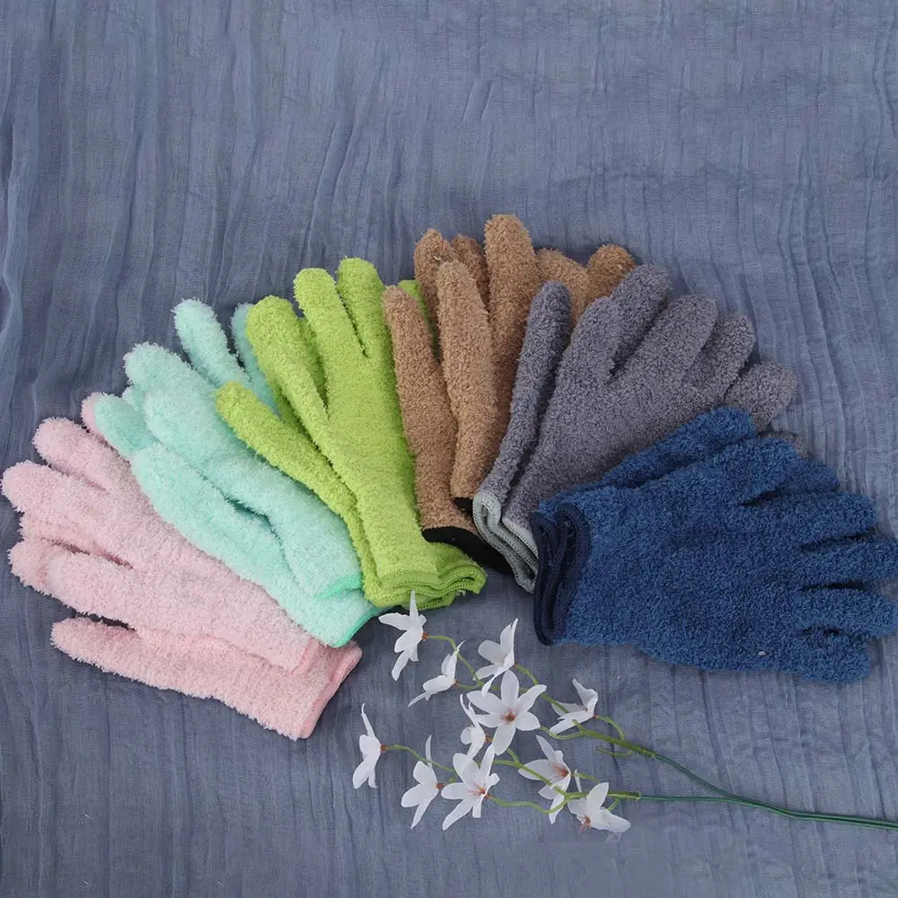 6-Pair Multi-Pair Dust Protection Cleaning Gloves - Ultra-Fine Microfiber, Flexible Gift Gloves for Car, Home Surface & Hard-To-Reach Corner Cleaning (Home Supplies), Flexible Cleaning Gloves, Lightweight Dustproof Cleaning Gloves
