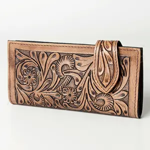 American Darling Wallet Hand Tooled Genuine Leather Western Women Bag | Handbag Purse Wristlet
