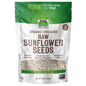 Sunflower Seeds Raw/Unsalted 16 oz by Now Foods