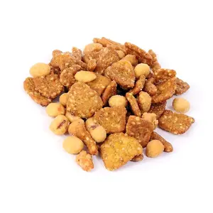 Oregon Farm Fresh Snacks Honey Roasted Mixed Nuts Snack Mix - Locally Made Honey Roasted Peanuts, Toffee Peanuts & Sesame Sticks Snacks - Perfect Sweet & Salty Nut Mix (16oz)